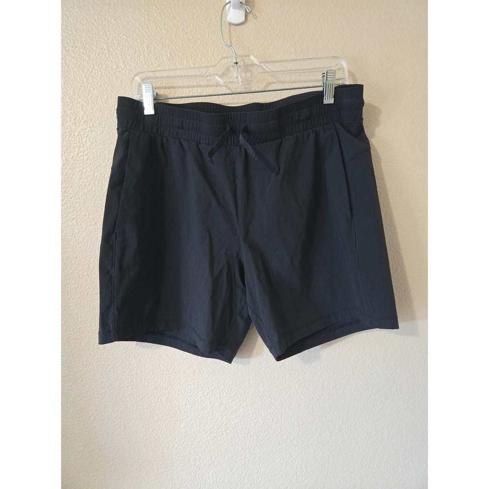 Tuff Athletics Womens Black Hybrid Shorts Size L
